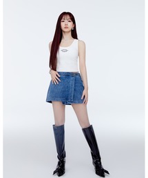 Guess | LADIES' Denim Skort デニムスカート(デニムスカート)