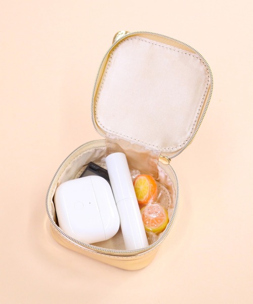 ACCOMMODE（アコモデ）の「エリクリン/ドッグフードダイカットポーチ（ポーチ・レディース・シルバー/ゴールド・FREE）」の7枚目の写真