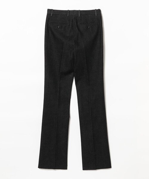 BEAMS F（ビームスエフ）の「【別注】ORTELO / シューカット ノープリーツ デニム スラックス（その他パンツ・メンズ・ブルー/ブラック・48/50/44/46）」の12枚目の写真