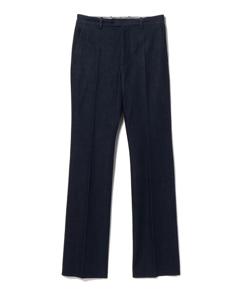 BEAMS F（ビームスエフ）の「【別注】ORTELO / シューカット ノープリーツ デニム スラックス（その他パンツ・メンズ・ブルー/ブラック・48/50/44/46）」の10枚目の写真