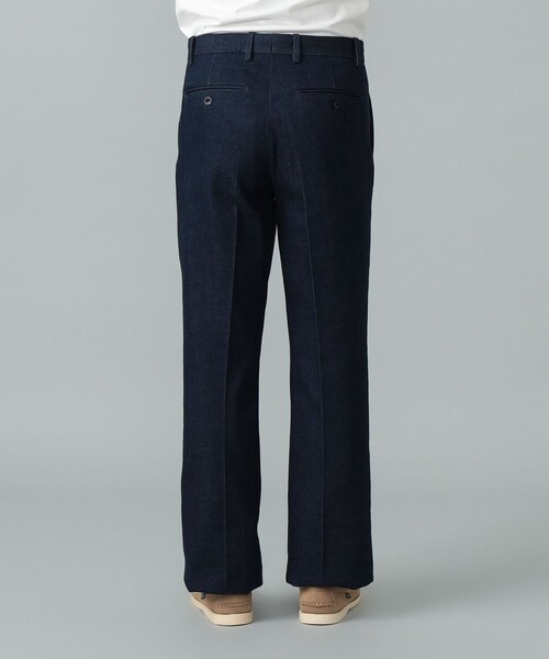 BEAMS F（ビームスエフ）の「【別注】ORTELO / シューカット ノープリーツ デニム スラックス（その他パンツ・メンズ・ブルー/ブラック・48/50/44/46）」の11枚目の写真