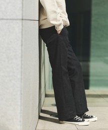 BEAMS F（ビームスエフ）の「【別注】ORTELO / シューカット ノープリーツ デニム スラックス（その他パンツ）」