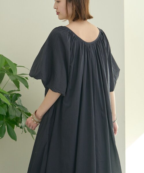 CIAOPANIC TYPY(チャオパニックティピー)の「【india】2WAYカフタンバルーンワンピース(ワンピース・レディース・ブラウン/ピンク/アイボリー/ブラック・ONE SIZE)」の12枚目の写真