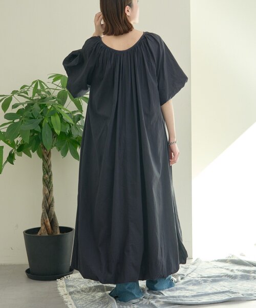 CIAOPANIC TYPY(チャオパニックティピー)の「【india】2WAYカフタンバルーンワンピース(ワンピース・レディース・ブラウン/ピンク/アイボリー/ブラック・ONE SIZE)」の17枚目の写真