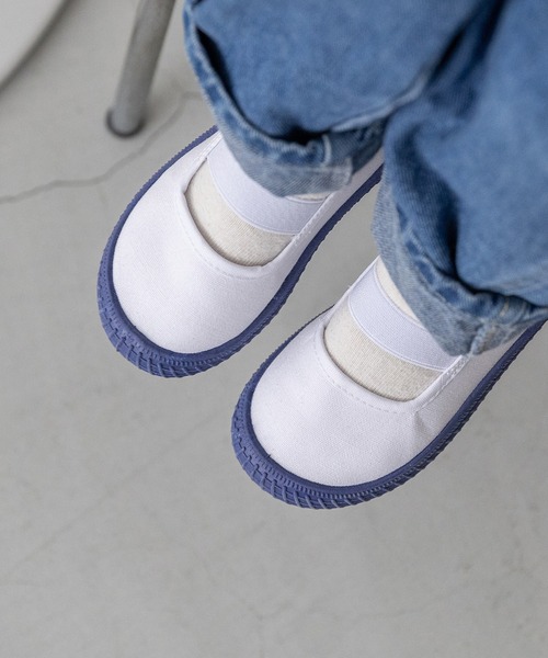 welleg（ウェレッグ）の「甲ゴムバンド 子ども用 上履き 上靴（スニーカー・キッズ・ブルー/ブラウン/ピンク/ホワイト/オレンジ/パープル・14.0cm/14.5cm/15.0cm/15.5cm/16.0cm/16.5cm/17.0cm/17.5cm/18.0cm/18.5cm/19.0cm/19.5cm/20.0cm/20.5cm/13.5cm）」の20枚目の写真