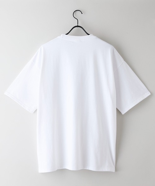 SAVIER（サビアー）の「【SAVIER/サビアー】×【SMILEY FACE/スマイリーフェイス】コラボ フラワープリント Tシャツ オーバーサイズ（Tシャツ/カットソー・メンズ・ホワイト/ブラック・MEDIUM/LARGE）」の4枚目の写真