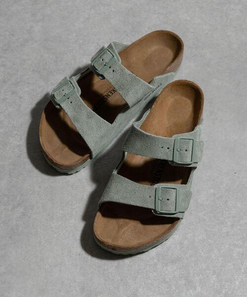 BIRKENSTOCK ARIZONA SUEDE PURE SAGE (regular)（サンダル
