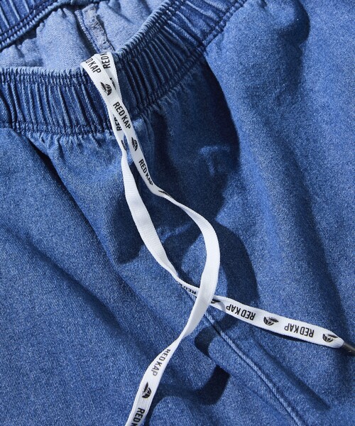 RED KAP（レッドキャップ）の「RED KAP/レッドキャップ 別注 デニム シェフイージーショーツ（その他パンツ・メンズ・ネイビー/サックスブルー/その他13/ホワイト・SMALL/MEDIUM/LARGE）」の6枚目の写真