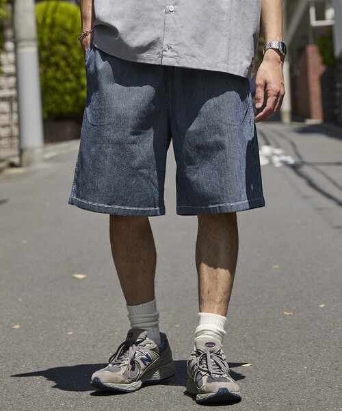 RED KAP（レッドキャップ）の「RED KAP/レッドキャップ 別注 デニム シェフイージーショーツ（その他パンツ・メンズ・ネイビー/サックスブルー/その他13/ホワイト・SMALL/MEDIUM/LARGE）」の21枚目の写真