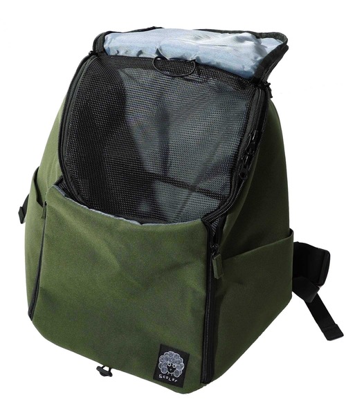 ScoLar（スカラー）の「652436：スカラーちゃんペットキャリーリュック（バックパック/リュック・レディース・ブラック/カーキ/ベージュ・FREE）」の20枚目の写真