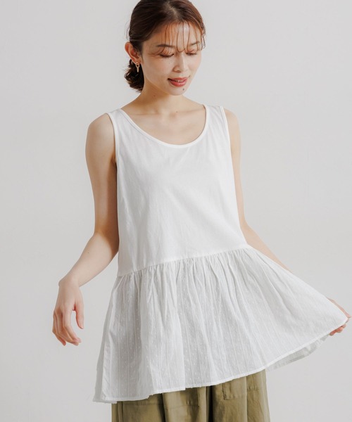 studio CLIP（スタディオクリップ）の「アソートレイヤードタンク[プラスサイズあり]（タンクトップ・レディース・その他1/その他2/その他3・ﾌﾘｰ(L)/FREE）」の5枚目の写真