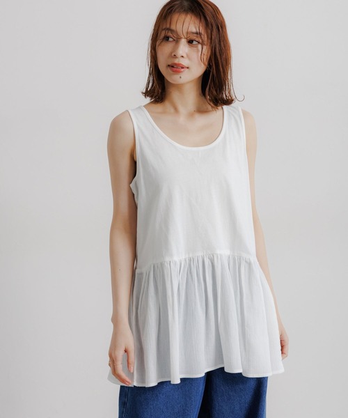 studio CLIP（スタディオクリップ）の「アソートレイヤードタンク[プラスサイズあり]（タンクトップ・レディース・その他1/その他2/その他3・ﾌﾘｰ(L)/FREE）」の11枚目の写真