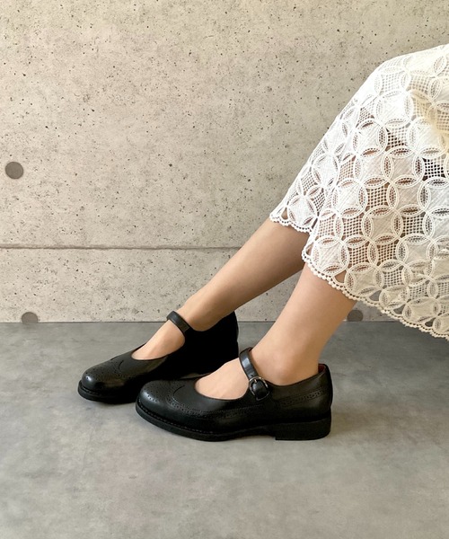 Studio Amelia 本革メリージェーン38 ￥69800 メリージェーンブローグシューズ 30 APOM│Jeffrey Campbell OFFICIAL