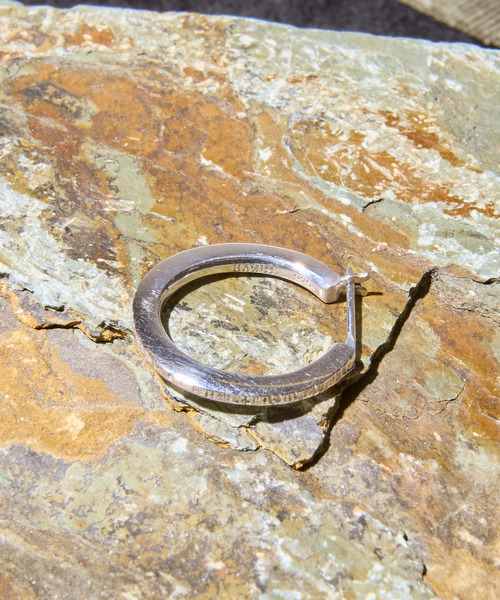 HARIM(ハリム)の「HARIM ハリム / THIN RAIN PIERCE catchless シルバー925スィンレインピアス キャッチレス ロジウムコーティング 両耳用 / HRA061 SET RP(ピアス(両耳用)・メンズ・シルバー・FREE)」の5枚目の写真