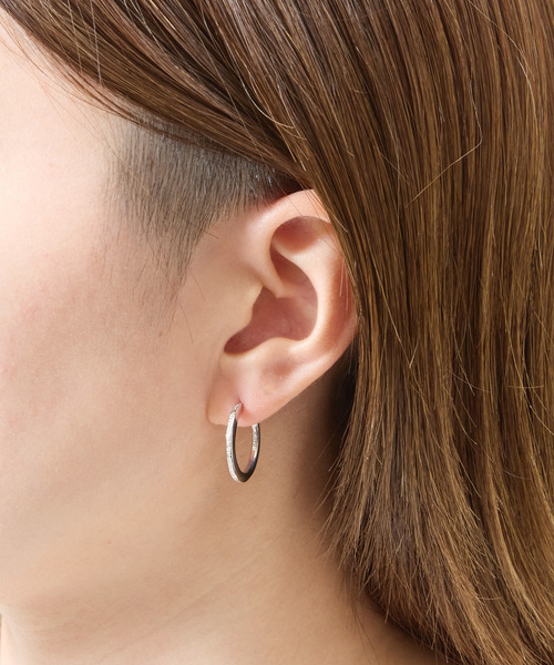 HARIM(ハリム)の「HARIM ハリム / THIN RAIN PIERCE catchless シルバー925スィンレインピアス キャッチレス ロジウムコーティング 両耳用 / HRA061 SET RP(ピアス(両耳用)・メンズ・シルバー・FREE)」の11枚目の写真
