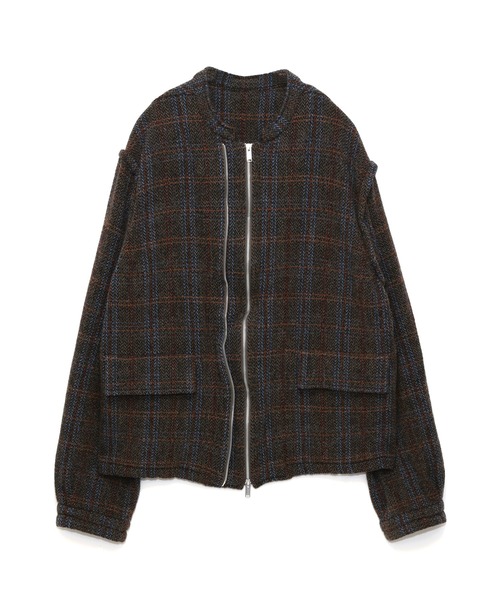 【レア】Under Cover アンダーカバー　ウールピーコート ベージュ V.A.がアンダーカバーに別注 ウールのブルゾンと縮絨ウールの