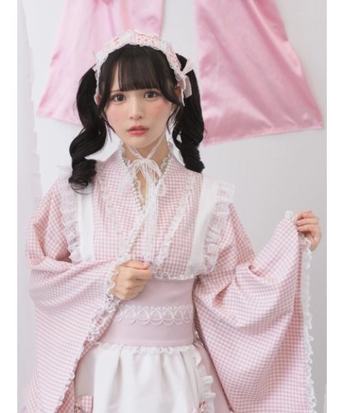 Ank Rouge 浴衣ドレス Be mqin 帯セット AnkRouge×MAKI 浴衣SET - Ank Rouge(アンクルージュ)の浴衣