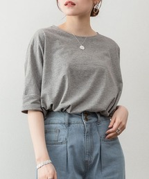 オーバーサイズやわらかコットンTシャツ