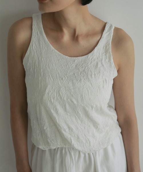 トップス anuke washer tanktop Washer Tanktop（タンクトップ）｜anuke（アンヌーク）の