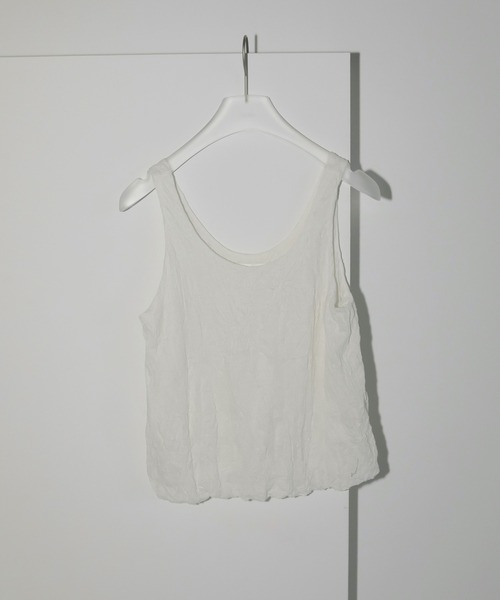 【新品　タグ付き】anuke Backopen Check Tops Washer Tanktop（タンクトップ）｜anuke（アンヌーク）のファッション