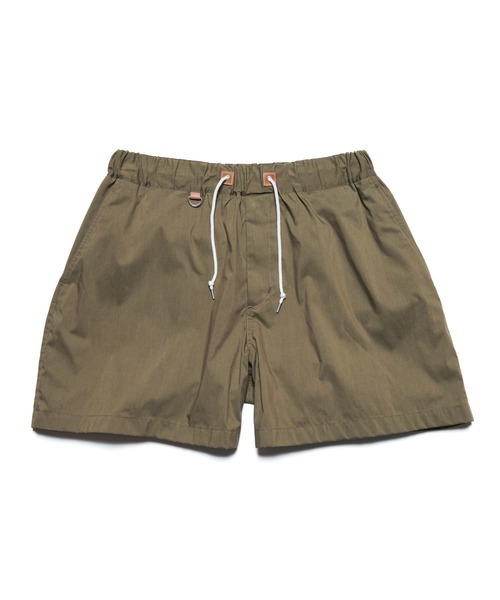 SOPHNET.(ソフネット)の「LIGHT POPLIN WIDE SHORTS(その他パンツ・メンズ・ブラック/カーキ・1/3/4/2/5)」の1枚目の写真