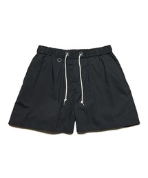 LIGHT POPLIN WIDE SHORTS
