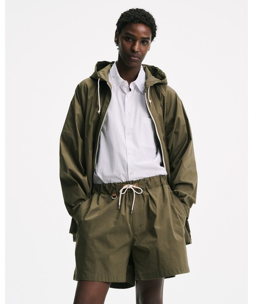 SOPHNET.(ソフネット)の「LIGHT POPLIN WIDE SHORTS(その他パンツ・メンズ・ブラック/カーキ・1/3/4/2/5)」の3枚目の写真