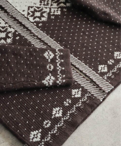 バイカラーJQ ワイドカーデ | NOMBRE IMPAIR