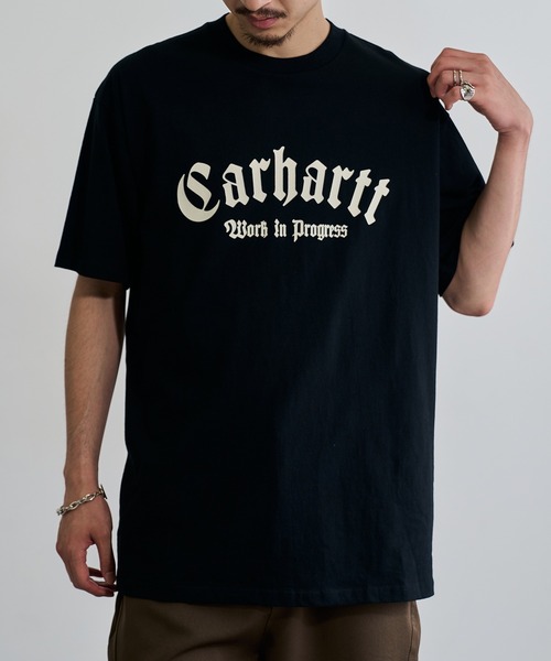 【Carhartt】カーハート Tシャツ ブラック Amazon | [カーハート] Tシャツ メンズ 大きいサイズ ロゴ