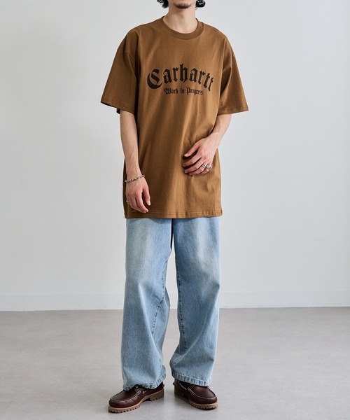 ★ドイツ発*carhartt WIP*新作*Pocket Heart Tシャツ/H-BROWN★ Carhartt WIP Heart Patch T-shirt - brown (deep h brown)