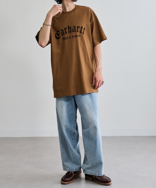 Tシャツ・カットソー Carhartt WIP T-shirts Carhartt WIP Light Work T-Shirt | Yosemite / Black | SVD USA