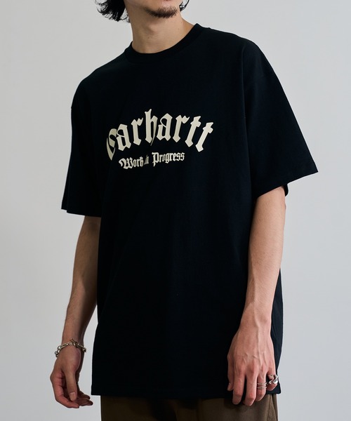 Carhartt WIP（カーハートダブリューアイピー）の「【CARHARTT WIP】SHORT SLEEVE ONYX T-SHIRT I032875（Tシャツ/カットソー・メンズ・ブラック/ホワイト/ブラウン/グリーン・S/M/L/XL）」の9枚目の写真