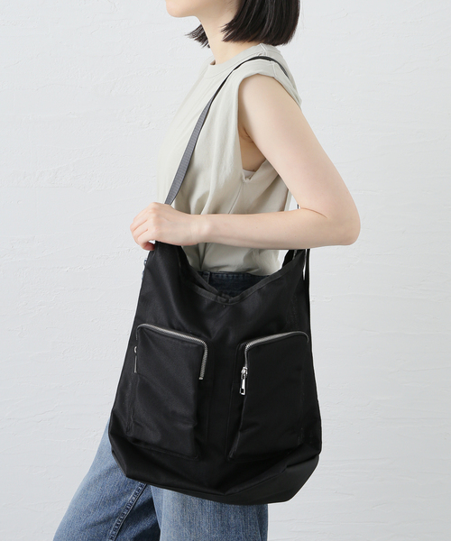 CONTROL FREAK / CTFK(コントロールフリーク)の「CONTROL FREAK メッシュテープトート 244-121517(ショルダーバッグ・レディース・ブラック・FREE)」の10枚目の写真