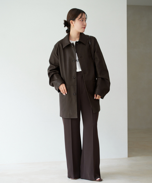 Leather Like Car コート（その他アウター）｜Plage（プラージュ）の