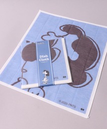 PEANUTS（ピーナッツ）の「(OS)【PEANUTS】キャラクター フェイス プリント かや生地 ふきん（キッチンツール）」