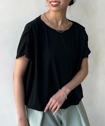 Chez toi（シェトワ）の「肩ギャザーバルーンカットソー（Tシャツ/カットソー・レディース）」