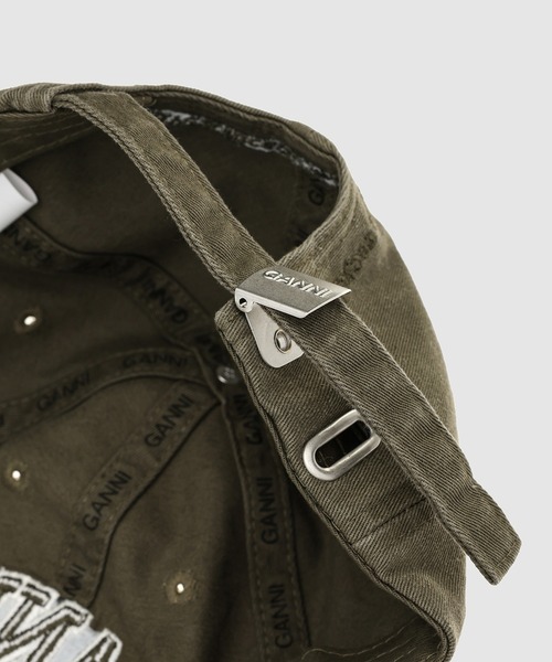 GANNI(ガニー)の「Washed Cotton Canvas Cap Emb(キャップ・レディース・その他・ONE SIZE)」の5枚目の写真
