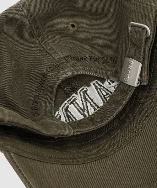 GANNI(ガニー)の「Washed Cotton Canvas Cap Emb(キャップ・レディース・その他・ONE SIZE)」の6枚目の写真