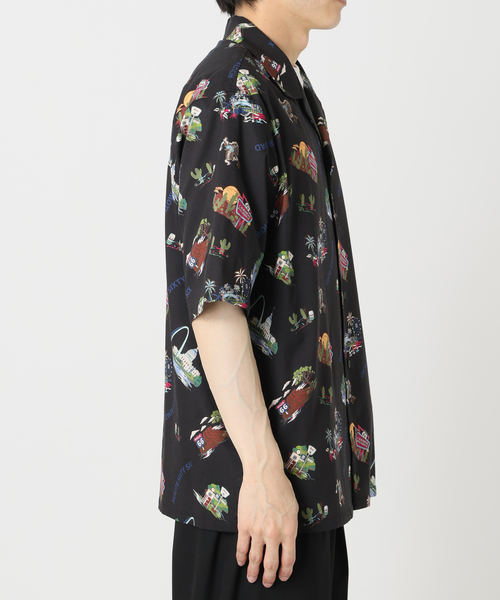 B.C STOCK(ベーセーストック)の「《追加》【CALIFORNIA RANCH HOUSE】アロハシャツ -ROUTE66-(シャツ/ブラウス・メンズ・ホワイト/ブラック/カーキ・MEDIUM/LARGE)」の15枚目の写真