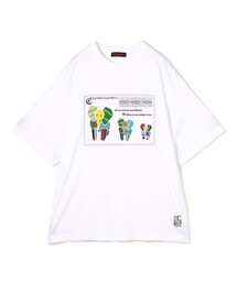 CABaN キャバン アートTシャツ 白 半袖 サイズS CABaN キャバン アートTシャツ 白 半袖 サイズS