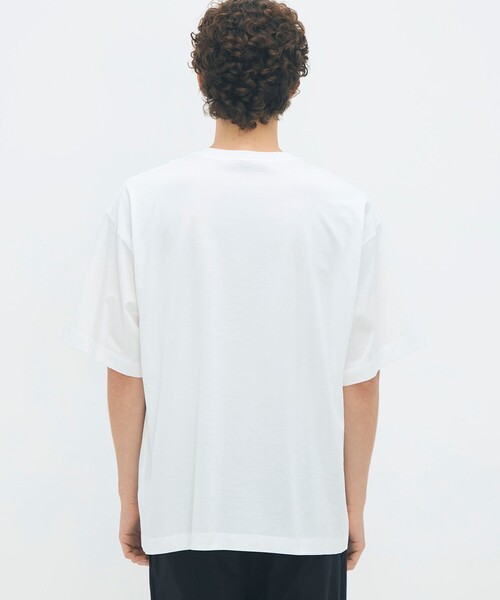 caban(キャバン)の「CABaN スビンコットン MIX PATTERNED ELEPHANT Tシャツ(Tシャツ/カットソー・メンズ・ホワイト系その他・S/M/L)」の4枚目の写真