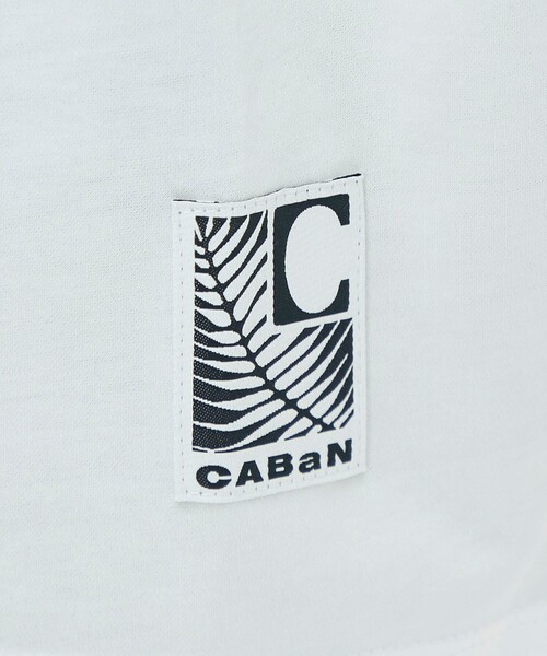 caban(キャバン)の「CABaN スビンコットン MIX PATTERNED ELEPHANT Tシャツ(Tシャツ/カットソー・メンズ・ホワイト系その他・S/M/L)」の8枚目の写真