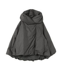 mizuiroind（ミズイロインド）の「mizuiro ind フード付きショートダウンジャケット（ダウンジャケット/コート）」