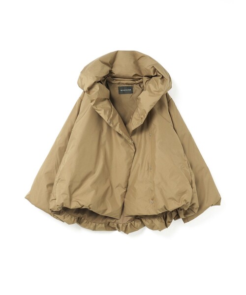 セール】mizuiro ind フード付きショートダウンジャケット（ダウン