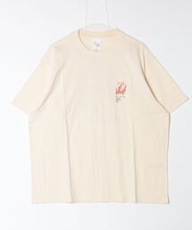Nudie Jeans/ヌーディージーンズ Koffe / プリントTシャツ / Ecru