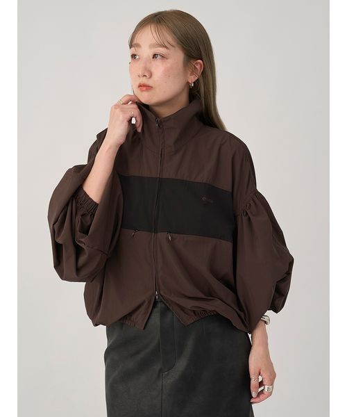 emmi（エミ）【新品】アウター（ジャンパー・ブルゾン） ナイロンダブルジップブルゾン（ブルゾン）｜emmi（エミ）の