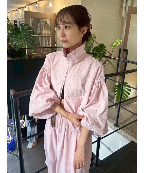 emmy ジップファータッチクロップドブルゾン 白 emmy ジップファータッチクロップドブルゾン 白 emmy ジップ