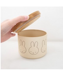 Miffy（ ミッフィー）の「ミッフィー バンブーフタ付きキャニスター ならびミッフィー OKTO（収納グッズ）」