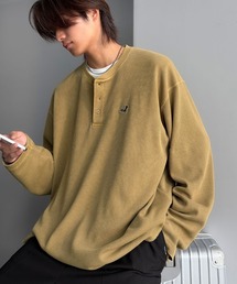 Classical Origin（クラシカルオリジン）の「【26AW新色登場！】ピグメント加工サーマルワッフルヘンリー胸刺繍ヘンリーネックTシャツ（長袖）/Pigment-Dyed Thermal Henley T-Shirt（Tシャツ/カットソー）」