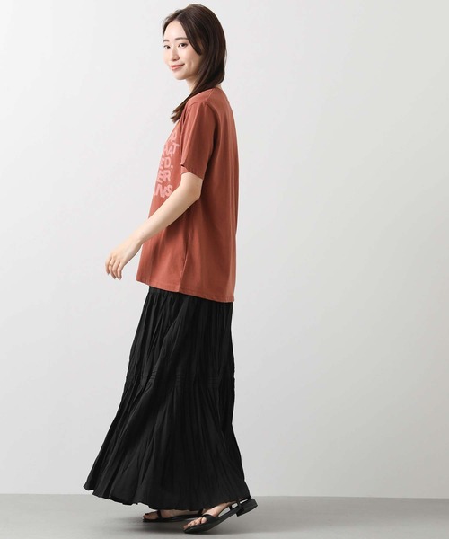Gready Brilliant(グレディブリリアン)の「COOLロゴT(Tシャツ/カットソー・レディース・ベージュ/オレンジ・38)」の12枚目の写真